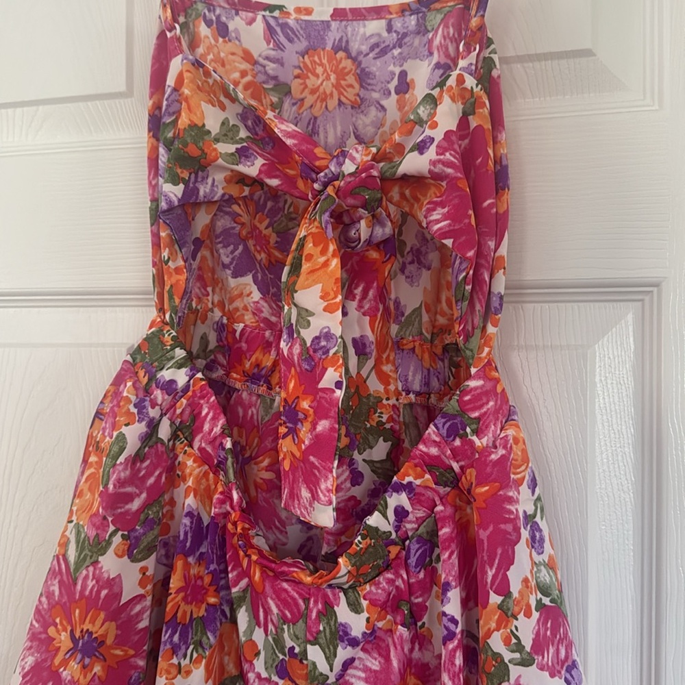 SHEIN Multicolor Floral romper - Picture 7 of 7